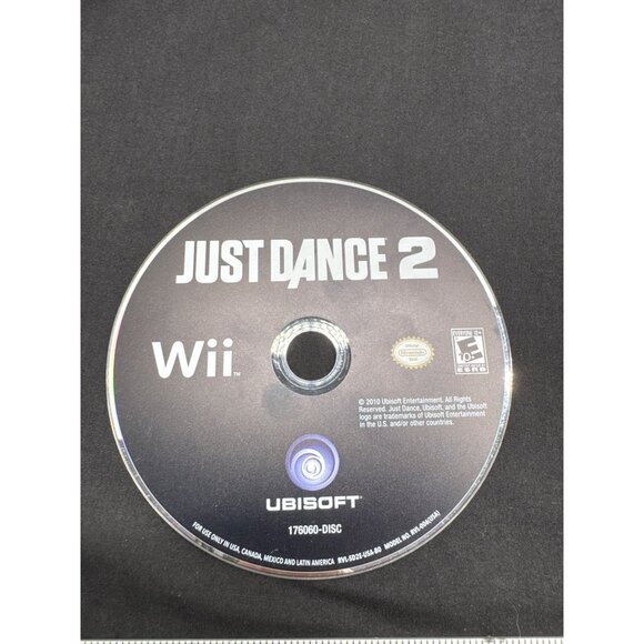 Just Dance 2 Wii Ubisoft Video Game Disc Only - Picture 1 of 3